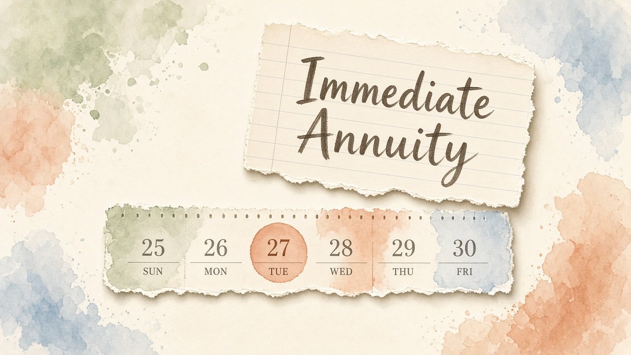 Immediate Annuity (SPIA) Explained