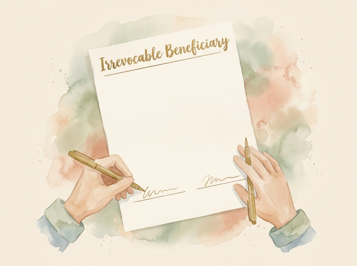 What Is an Irrevocable Beneficiary? How It Works and When People Use It