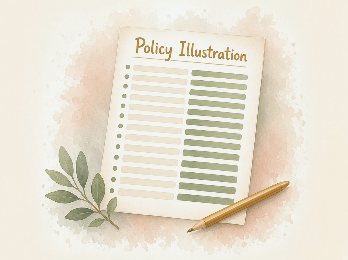 How to Read a Life Insurance Illustration: Guaranteed vs. Non-Guaranteed